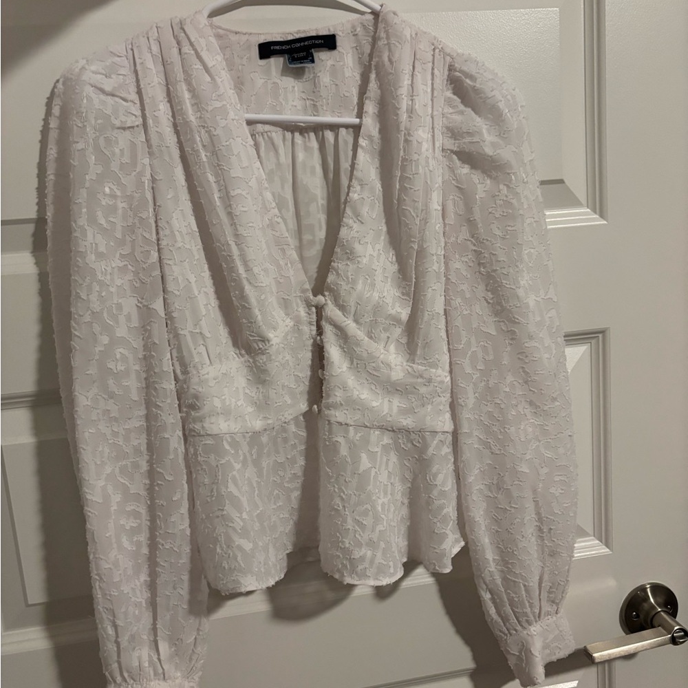 French Connection white top